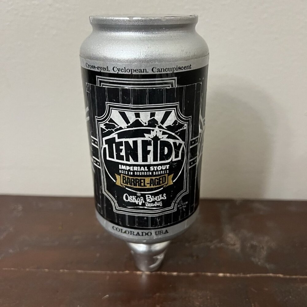 Oskar Blues Brewing Co - Ten Fidy -Imperial Stout - Beer Tap Handle